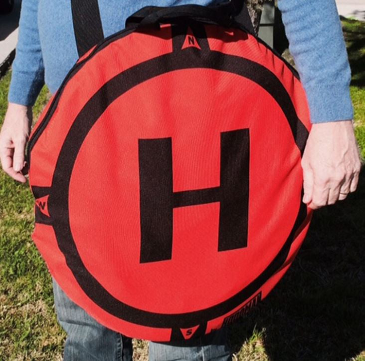 Hoodman 5ft Weighted Drone Landing Pad