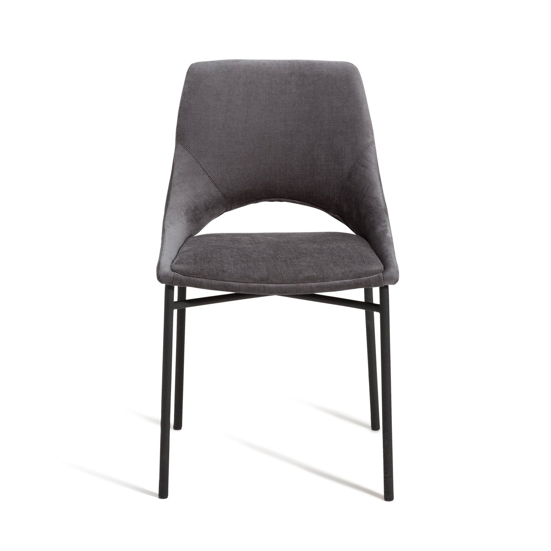 Abile Chair Gray (W470 × D550 × H795)